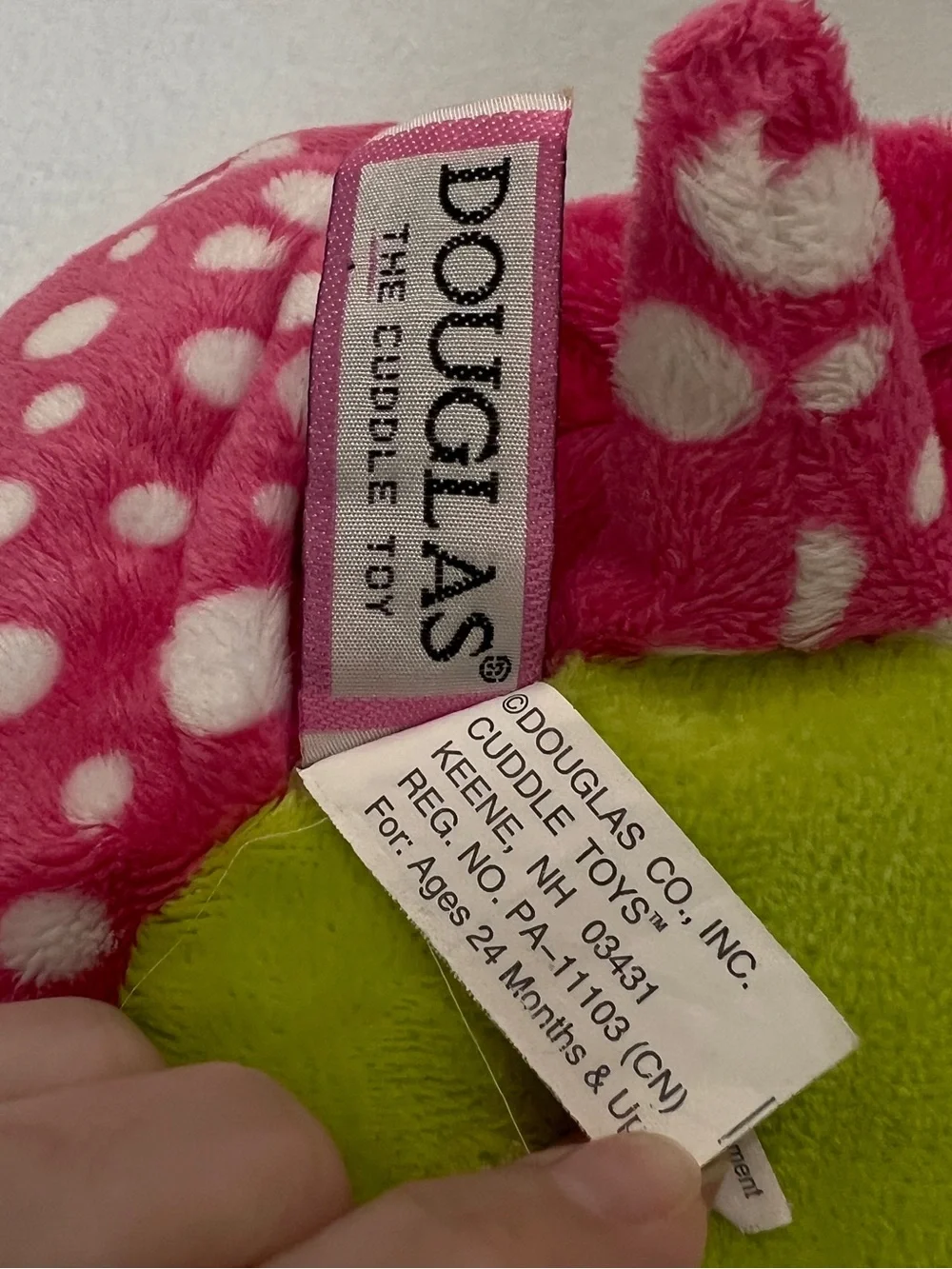 Genevieve Sea Turtle Pink Floral Stuffed Animal By Douglas  Cuddle Toy Plush 12”